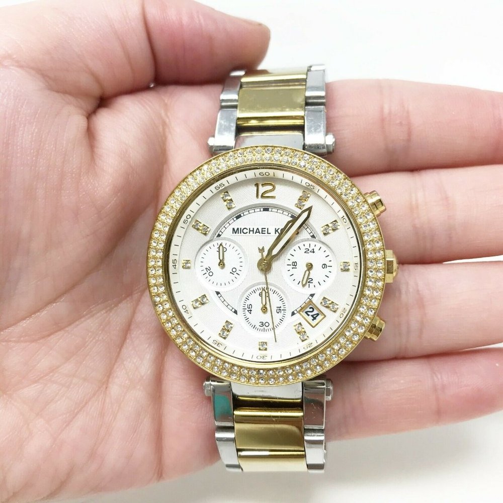 Michael Kors MK5626 Women's Two Tone Watch 10 ATM